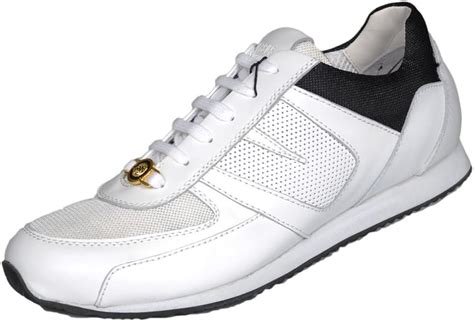 versus versace lion head trainers|Versace Versus Lion Head Leather Mesh White Trainers.